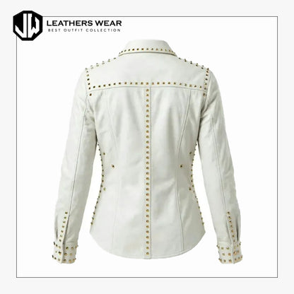 Gold Stud Western Shirt Women's