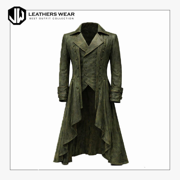 Gothic Pirate Trench Coat