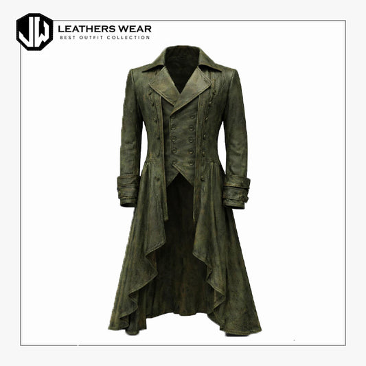 Gothic Pirate Trench Coat