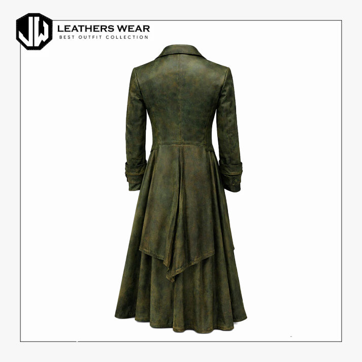 Gothic Pirate Trench Coat