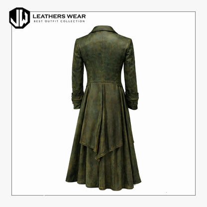 Gothic Pirate Trench Coat