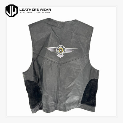 Harley Davidson 1990 Sturgis 50th Leather Vest
