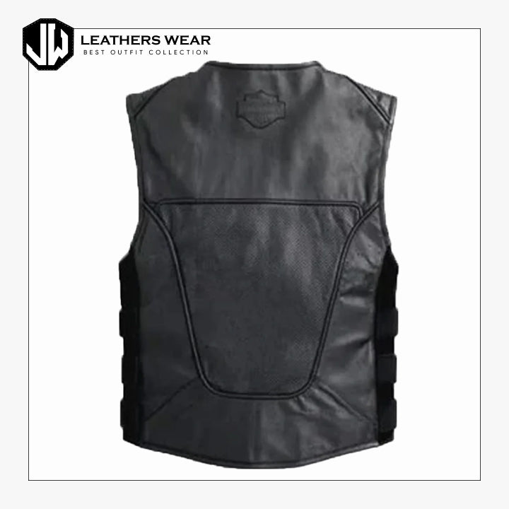 Harley Davidson Leather Vest for Men