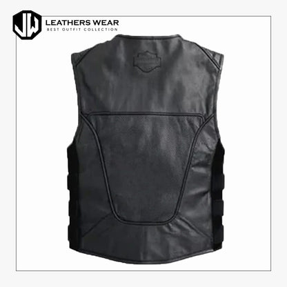 Harley Davidson Leather Vest for Men Leathers Wear