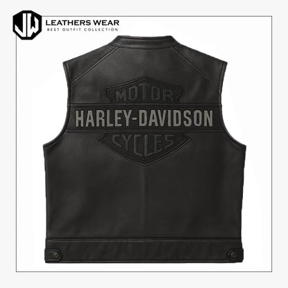 Harley Davidson Style Mens Passing Link Vest