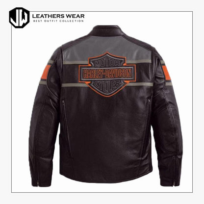 Harley Davidson Mens Premium Leather Jacket