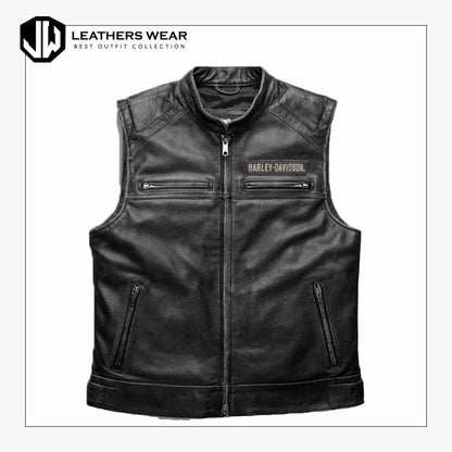 Harley Davidson Mens Vest Motorcycle