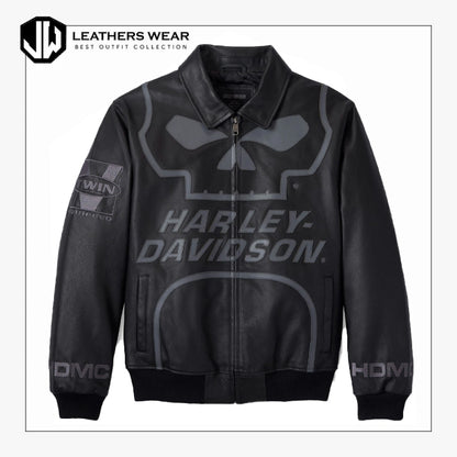 Harley Davidson Mens Willie G Skull Master Jacket