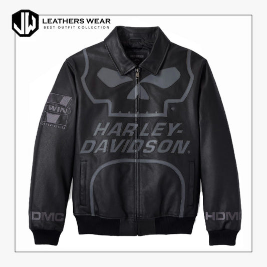 Harley Davidson Mens Willie G Skull Master Jacket