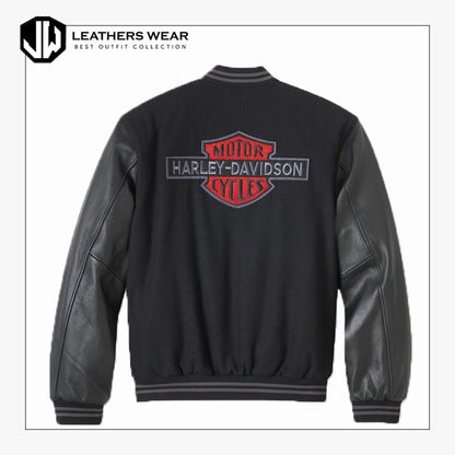 Harley Davidson Varsity Leather Jacket
