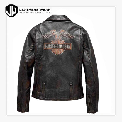 Harley Davidson Womens Eagle Leather Jacket