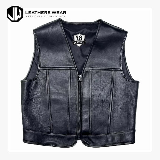 Hot Leather Vest