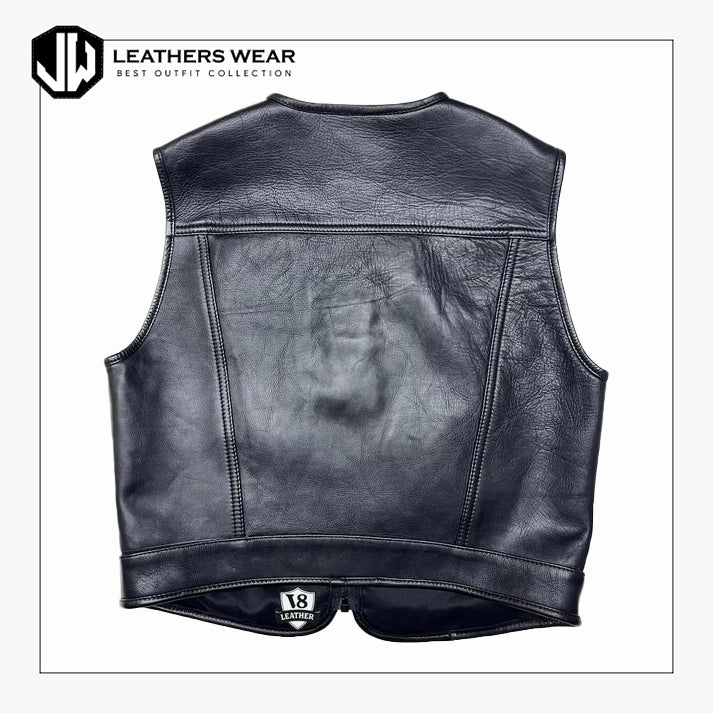 Hot Leather Vest