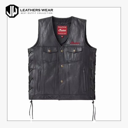 Indian Motorcycle Men’s Black Vest