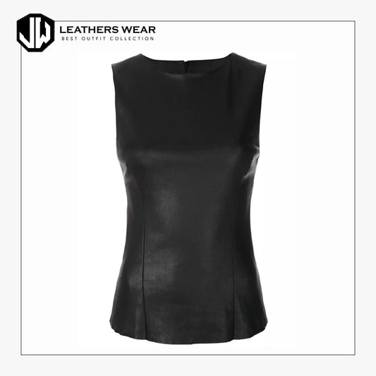 Ladies Leather Shirt