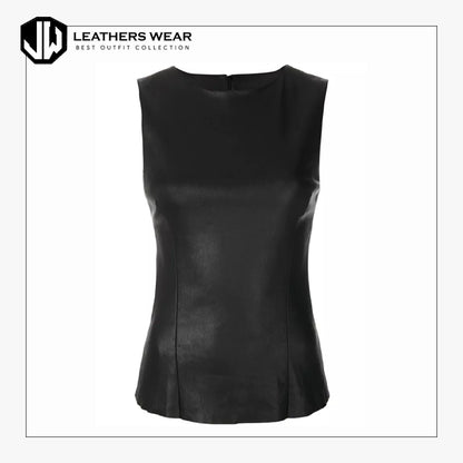 Ladies Leather Shirt
