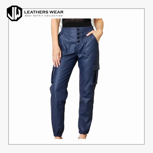 Ladies Leather Trousers