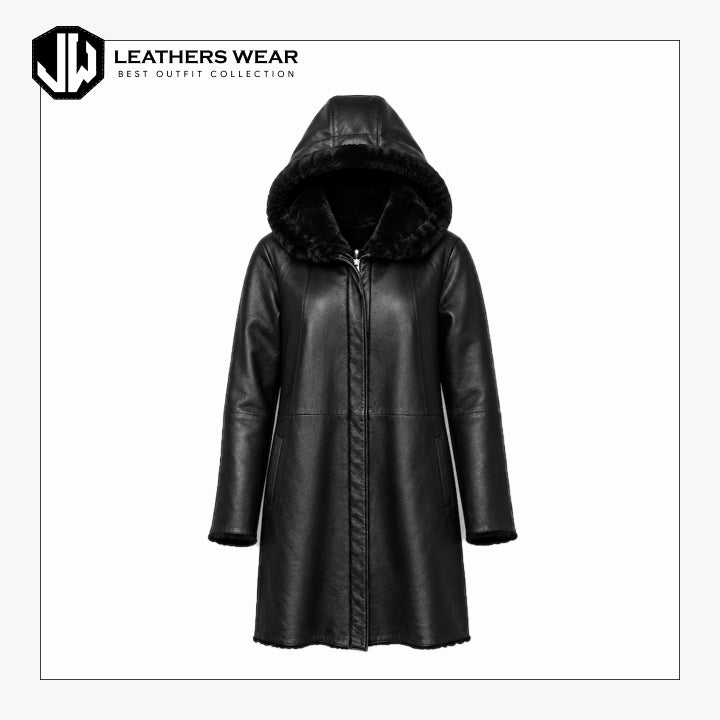 Lambskin Coat Womens