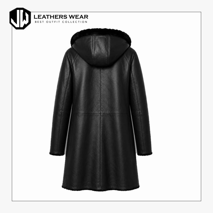 Lambskin Coat Womens