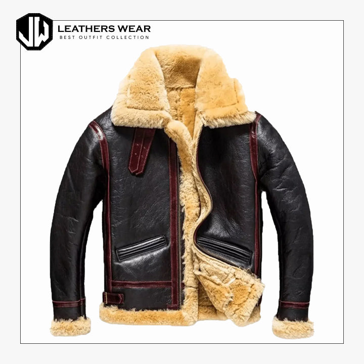 LeatherB3BomberJacket