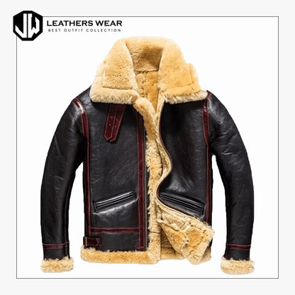 LeatherB3BomberJacket