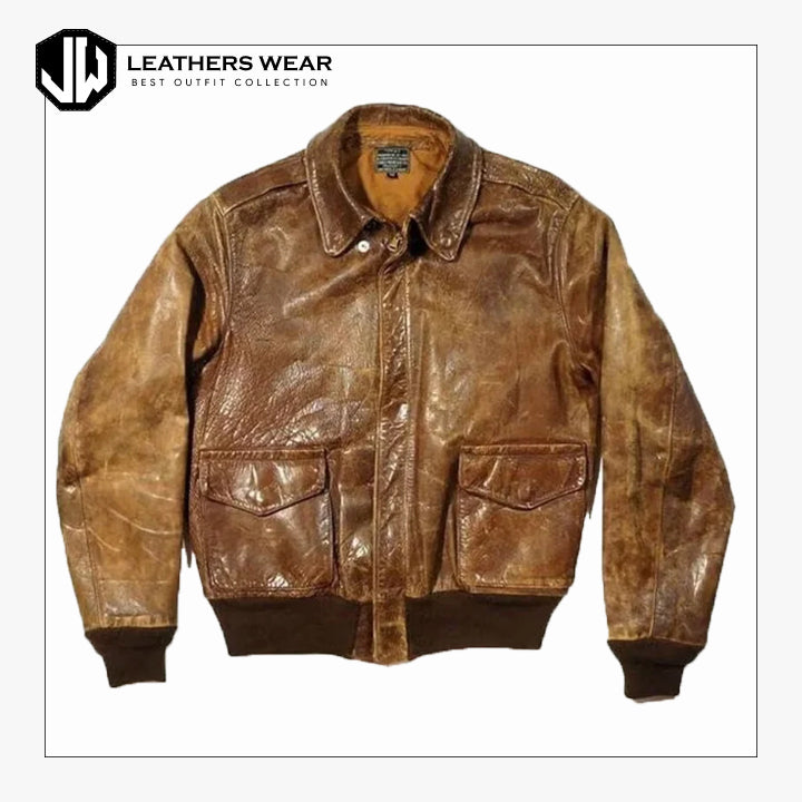 LeatherBomberJacket