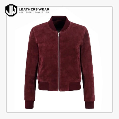 Leather Bomber Jacket Zara