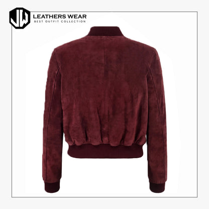 Leather Bomber Jacket Zara