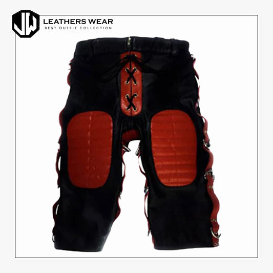 Leather Boxing Shorts