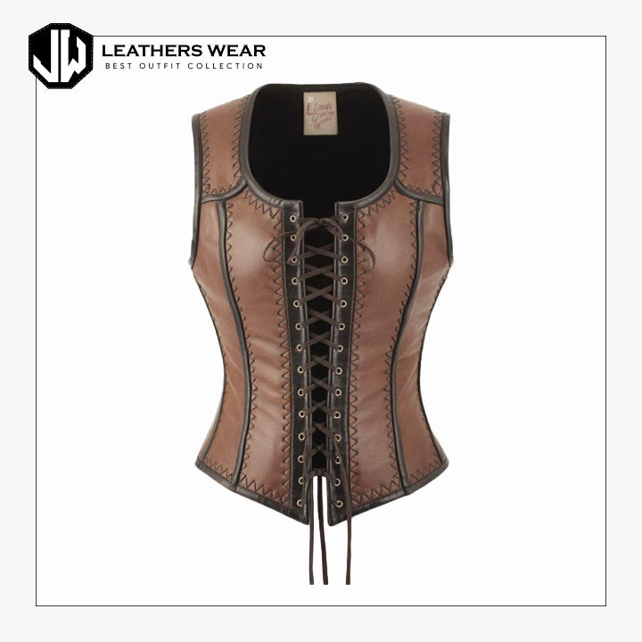 Leather Corset Women