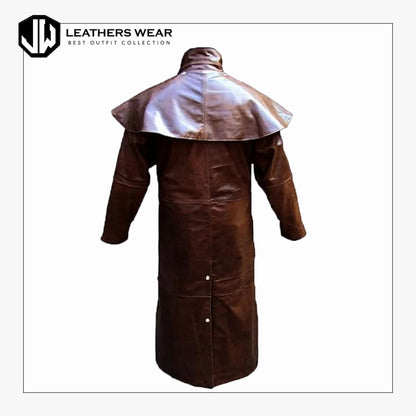 Leather Duster Coat