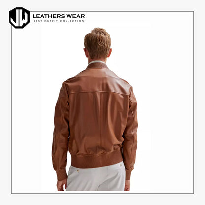 Leather Jacket Brown