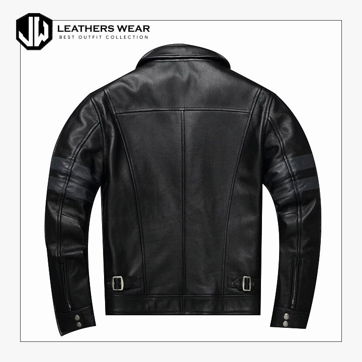 Leather Jacket Men Styling