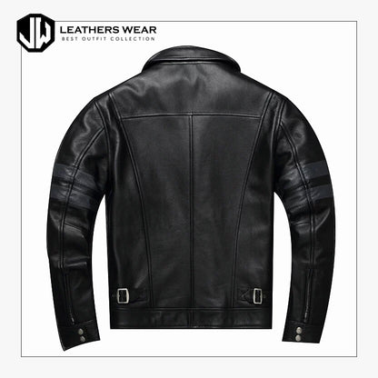 Leather Jacket Men Styling