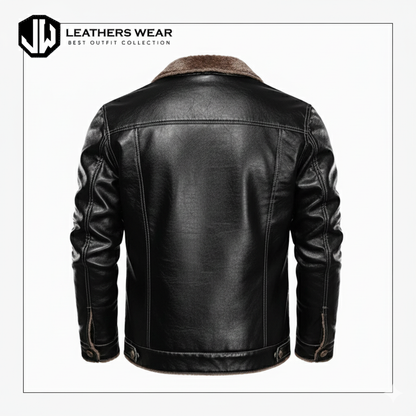 Leather Jacket Racer Style