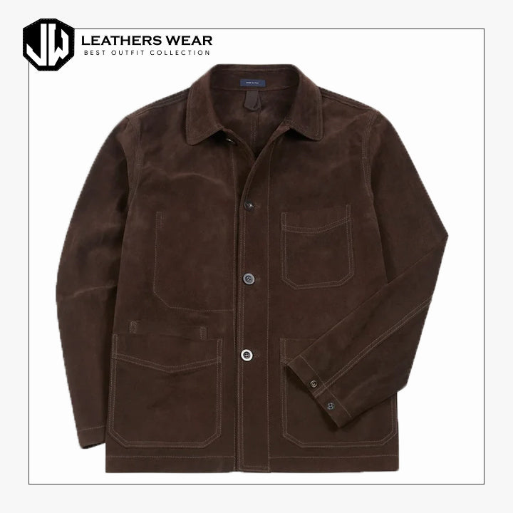 Leather Jacket Trucker