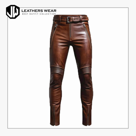 Leather Look Pants