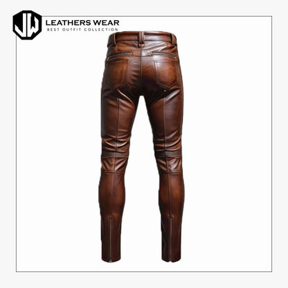 Leather Look Pants