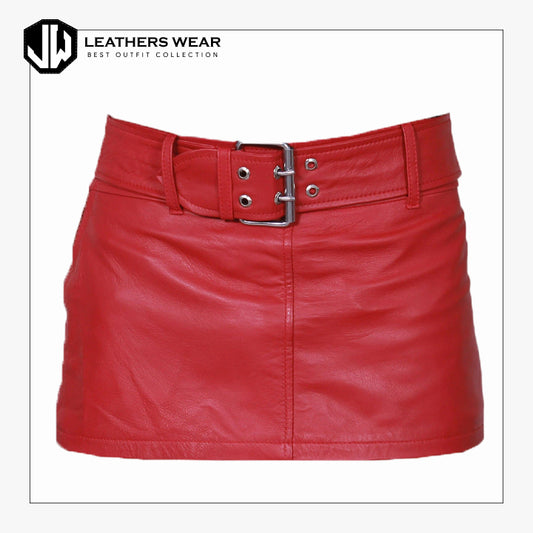 Leather Mini Skirt