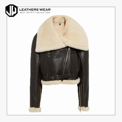 Leather Shearling Jacket