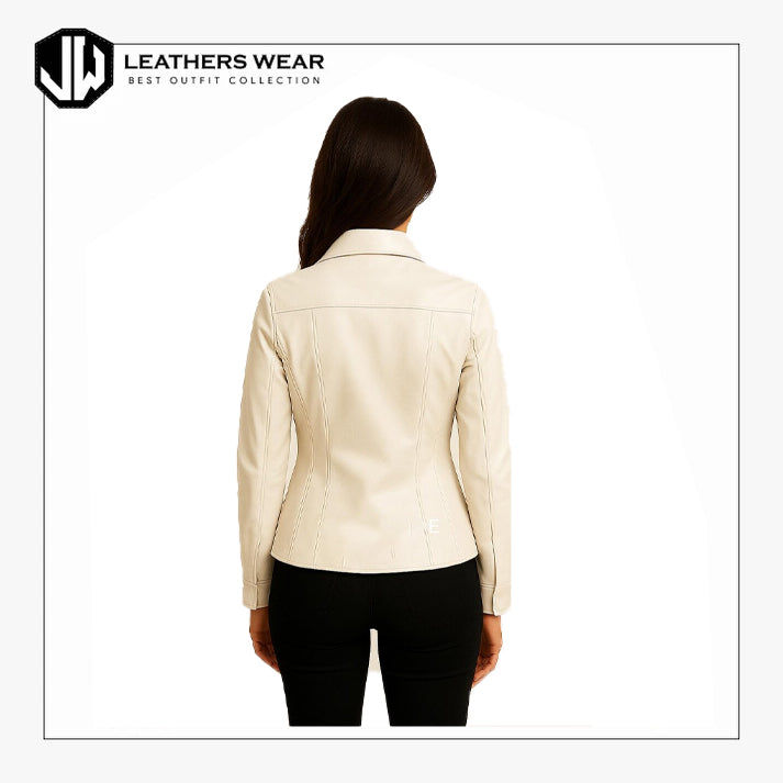 Leather Shirt Ladies