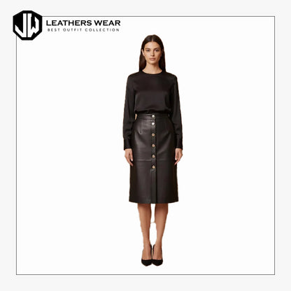 Leather Skirt