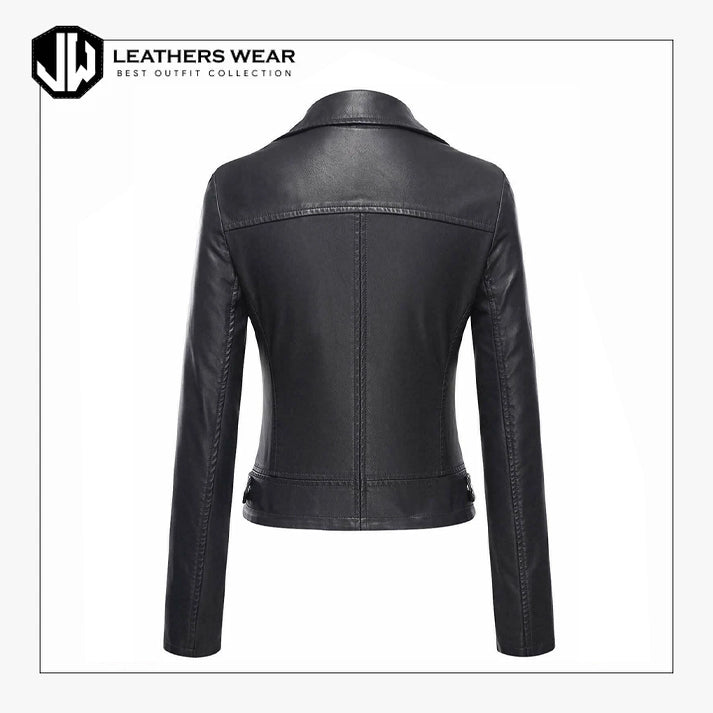 Leather Studded Jacket Women