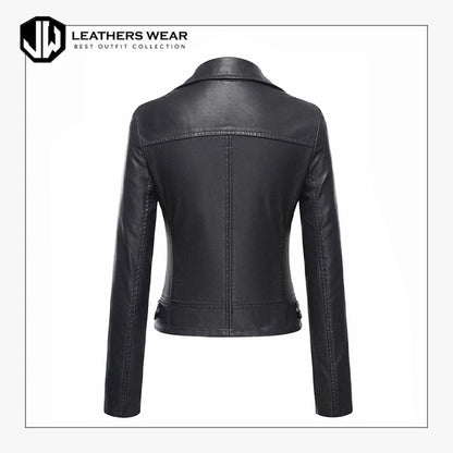 Leather Studded Jacket Women