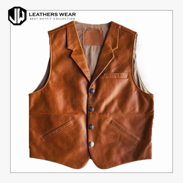 Leather Vest for Men