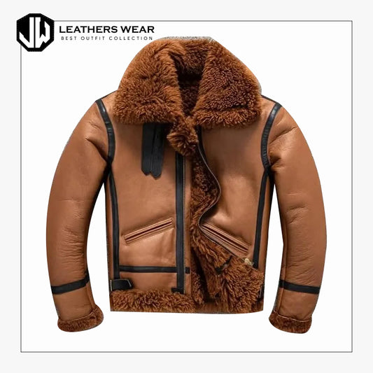 Leather and Shearling Jacket