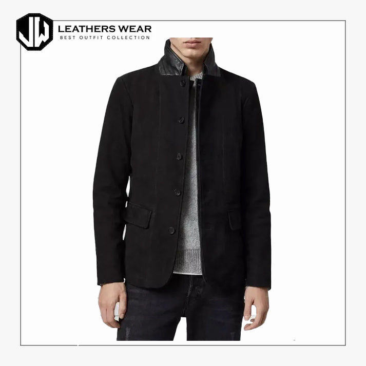 Leather and Suede Coat