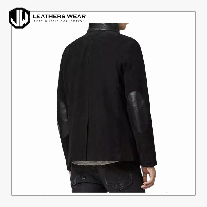 Leather and Suede Coat