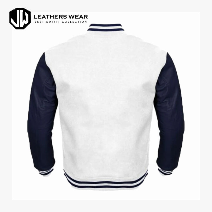 LettermanBaseballWhiteLeatherJacket1