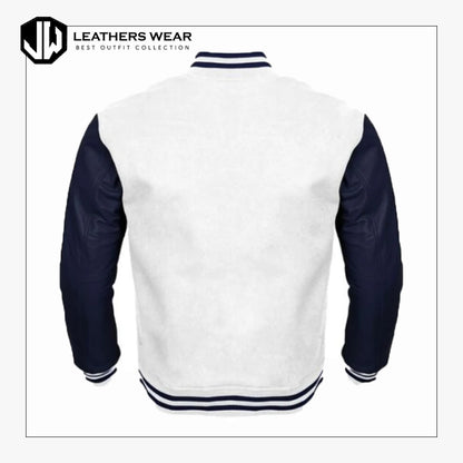 LettermanBaseballWhiteLeatherJacket1